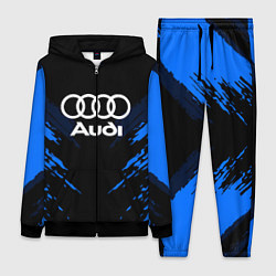 Женский 3D-костюм Audi: Blue Anger, цвет: 3D-черный