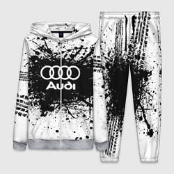 Женский 3D-костюм Audi: Black Spray, цвет: 3D-меланж