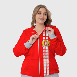 Женский 3D-костюм Грузия, цвет: 3D-меланж — фото 2