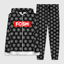 Женский 3D-костюм FCSM Supreme, цвет: 3D-белый