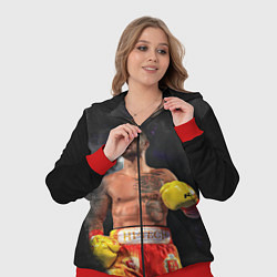 Женский 3D-костюм Vasyl Lomachenko, цвет: 3D-красный — фото 2