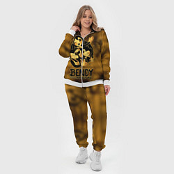 Женский 3D-костюм Bendy and the ink machine, цвет: 3D-белый — фото 2