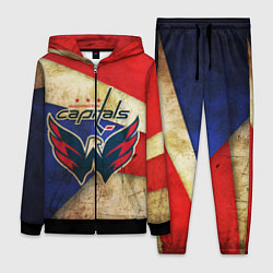 Женский 3D-костюм HC Capitals: Old Style, цвет: 3D-черный