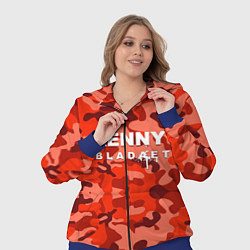 Женский 3D-костюм Kenny: Obladaet Camo, цвет: 3D-синий — фото 2