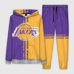 Женский 3D-костюм NBA: LA Lakers, цвет: 3D-меланж