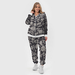 Женский 3D-костюм Демонические черепа, цвет: 3D-белый — фото 2