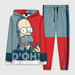 Женский костюм Homer Simpson DOH!