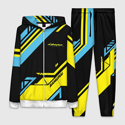 Женский 3D-костюм Cyberpunk 2077: Samurai, цвет: 3D-белый