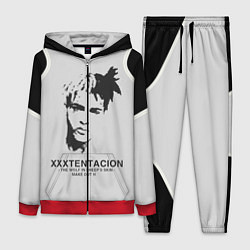 Женский 3D-костюм XXXTentacion RIP, цвет: 3D-красный