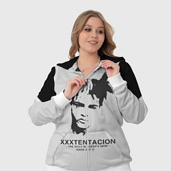 Женский 3D-костюм XXXTentacion RIP, цвет: 3D-белый — фото 2