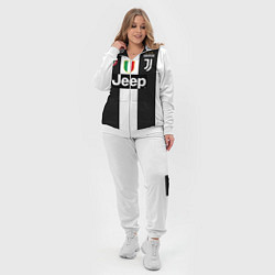 Женский 3D-костюм FC Juventus 18-19, цвет: 3D-белый — фото 2