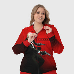 Женский 3D-костюм Hitman: Red Agent, цвет: 3D-красный — фото 2