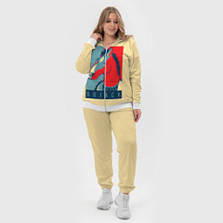 Женский 3D-костюм BoJack Obey, цвет: 3D-белый — фото 2