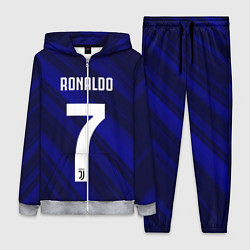 Женский 3D-костюм Ronaldo 7: Blue Sport, цвет: 3D-меланж