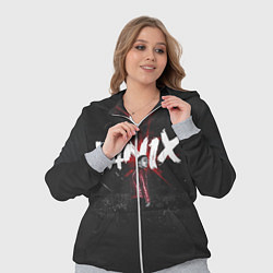 Женский 3D-костюм YANIX: Black Side, цвет: 3D-меланж — фото 2