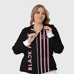 Женский 3D-костюм Black Pink, цвет: 3D-белый — фото 2