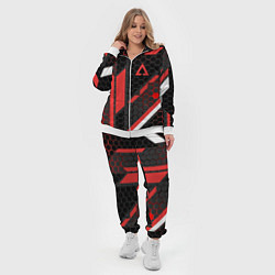 Женский 3D-костюм CS:GO CYREX CARBON, цвет: 3D-белый — фото 2