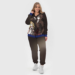 Женский 3D-костюм Angels of Death, цвет: 3D-синий — фото 2