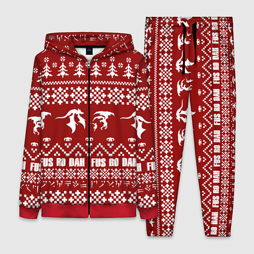 Женский костюм Winter TES / 3D-Красный – фото 1