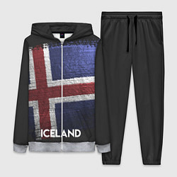 Женский 3D-костюм Iceland Style, цвет: 3D-меланж