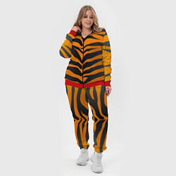 Женский 3D-костюм Шкура тигра, цвет: 3D-красный — фото 2