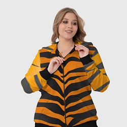 Женский 3D-костюм Шкура тигра, цвет: 3D-черный — фото 2