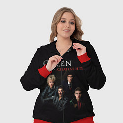 Женский 3D-костюм Queen: Greatests Hits, цвет: 3D-красный — фото 2