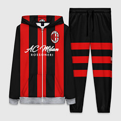 Женский 3D-костюм AC Milan, цвет: 3D-меланж