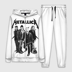 Женский 3D-костюм Metallica, цвет: 3D-белый