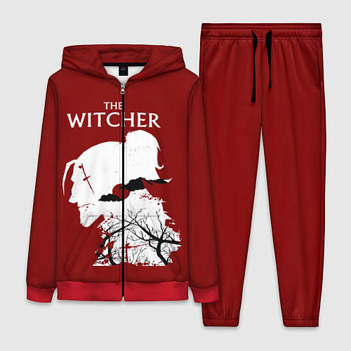 Женский костюм The Witcher: Blood Rain / 3D-Красный – фото 1