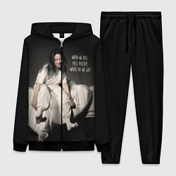 Женский 3D-костюм Billie Eilish: Bad Guy, цвет: 3D-черный