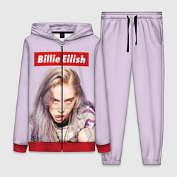 Женский 3D-костюм Billie Eilish: Bored, цвет: 3D-красный