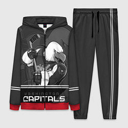 Женский 3D-костюм Washington Capitals: Mono, цвет: 3D-красный