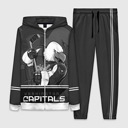 Женский 3D-костюм Washington Capitals: Mono, цвет: 3D-белый