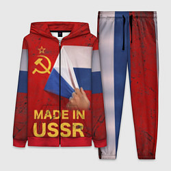 Женский 3D-костюм MADE IN USSR, цвет: 3D-красный