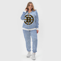 Женский 3D-костюм Boston Bruins: Hot Ice, цвет: 3D-белый — фото 2