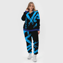 Женский 3D-костюм Сектор Газа, цвет: 3D-синий — фото 2