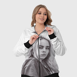 Женский 3D-костюм BILLIE EILISH, цвет: 3D-черный — фото 2