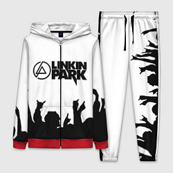 Женский 3D-костюм LINKIN PARK, цвет: 3D-красный