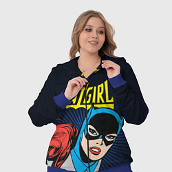 Женский 3D-костюм Batgirl, цвет: 3D-синий — фото 2