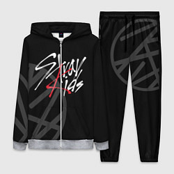 Женский 3D-костюм Stray Kids, цвет: 3D-меланж