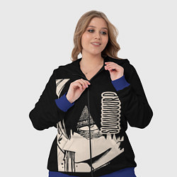 Женский 3D-костюм Моя геройская академия, цвет: 3D-синий — фото 2