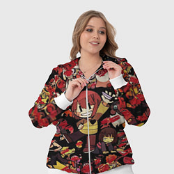 Женский 3D-костюм UNDERTALE CHARA, цвет: 3D-белый — фото 2