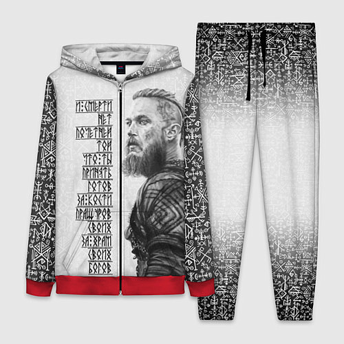 Женский костюм И смерти нет почетней той / 3D-Красный – фото 1