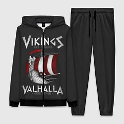Женский 3D-костюм Vikings Valhalla, цвет: 3D-черный