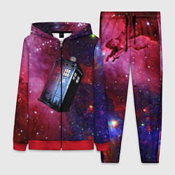 Женский 3D-костюм Doctor Who, цвет: 3D-красный