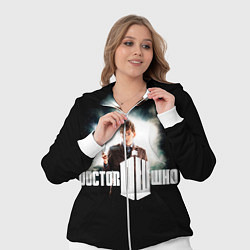 Женский 3D-костюм Doctor Who, цвет: 3D-белый — фото 2