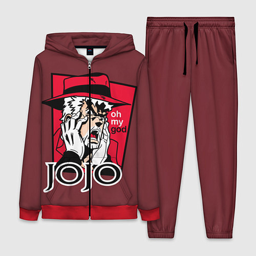 Женский костюм Приключения ДжоДжо / 3D-Красный – фото 1