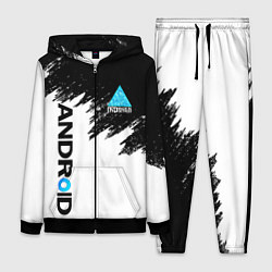 Женский 3D-костюм DETROIT BECOME HUMAN, цвет: 3D-черный