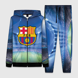 Женский 3D-костюм FC Barcelona, цвет: 3D-черный